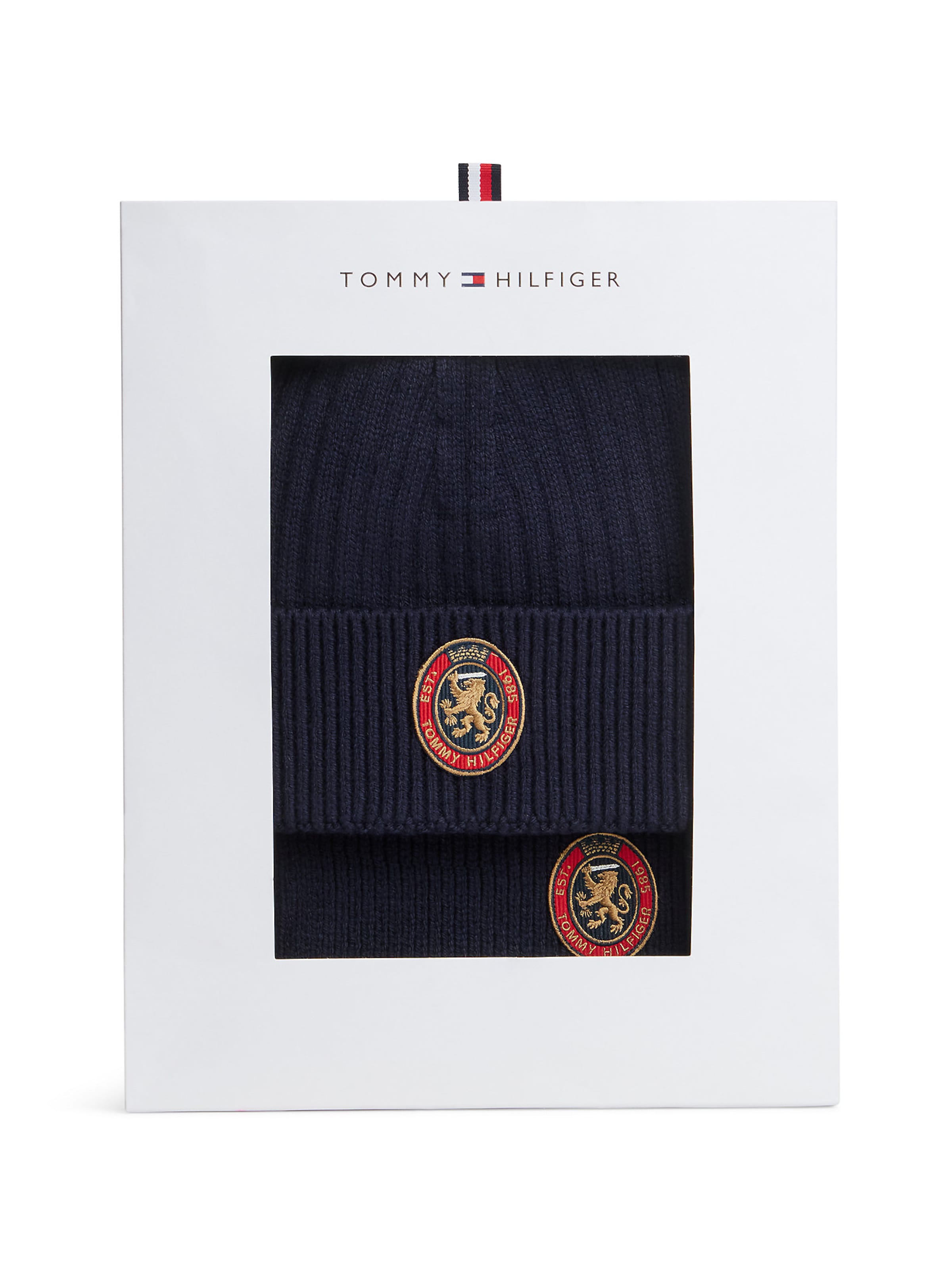 Écharpe TOMMY HILFIGER en bleu