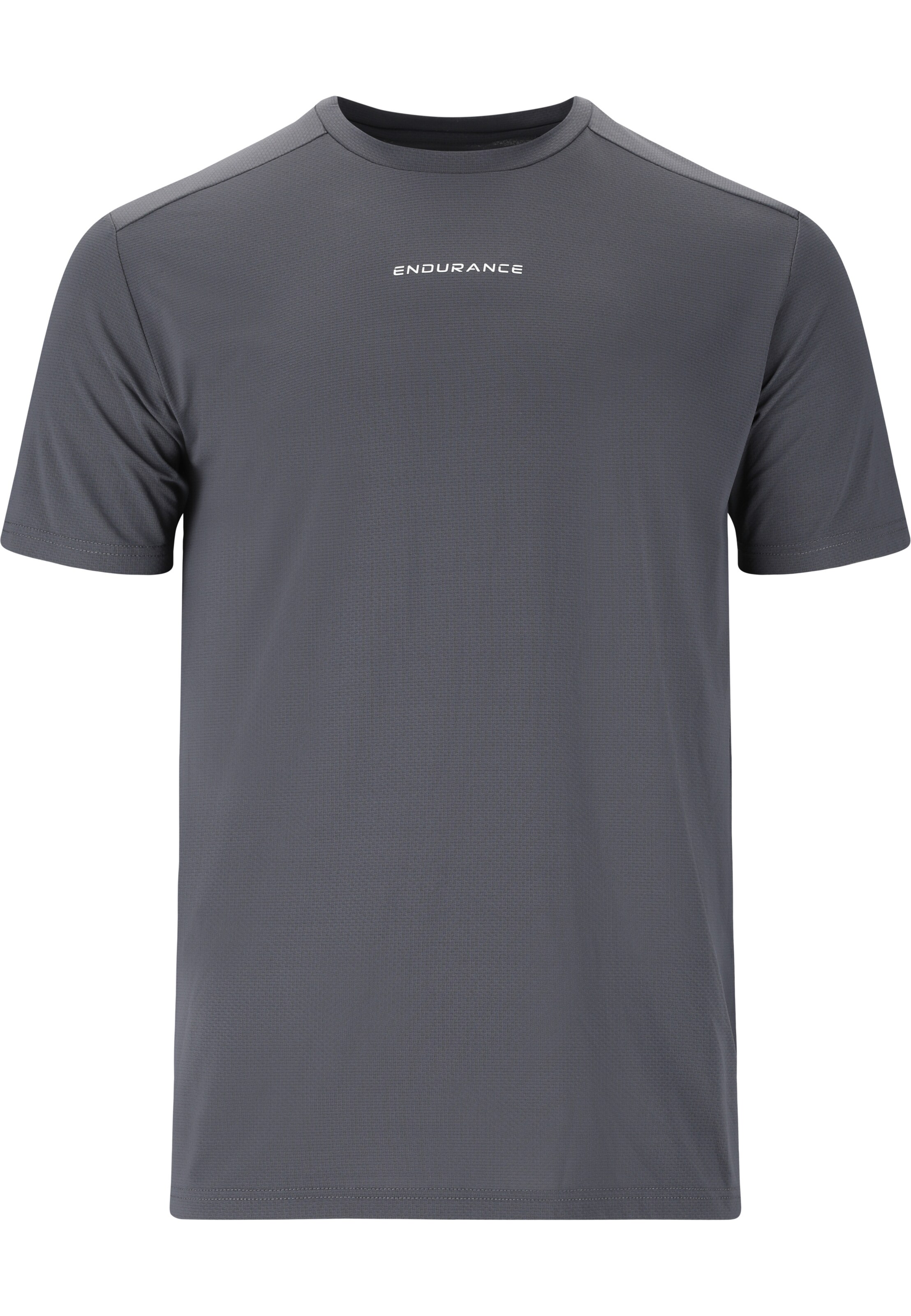 ENDURANCE Functioneel shirt 'Loker' in Grijs: voorkant