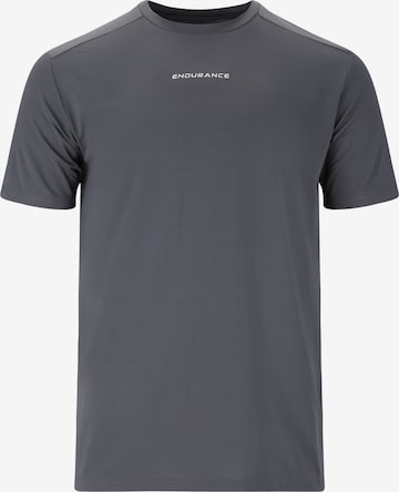 ENDURANCE Performance shirt 'Loker' in Grey: front