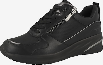 Tamaris - Zapatillas deportivas bajas en negro: frente