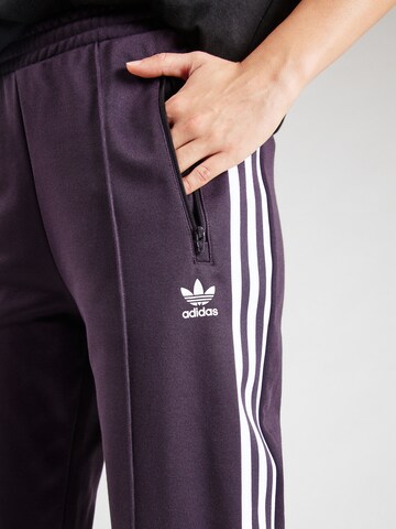 ADIDAS ORIGINALS Regular Pants 'Beckenbauer' in Purple