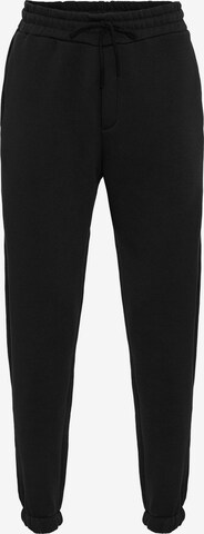 Tapered Pantaloni de la Antioch pe negru: față