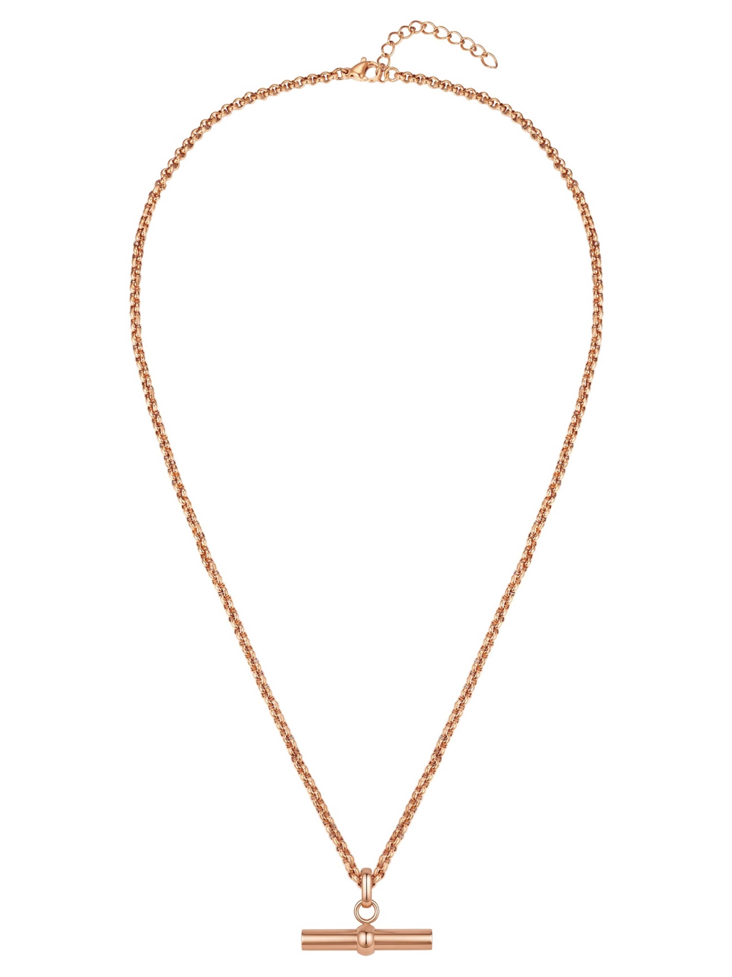 Lulu & Jane Necklace in Gold: front