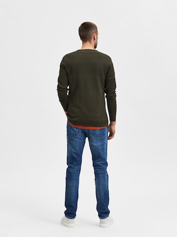 SELECTED HOMME Pullover 'Maine' in Grün