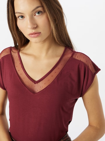 ABOUT YOU - Camisa 'Bettina' em vermelho