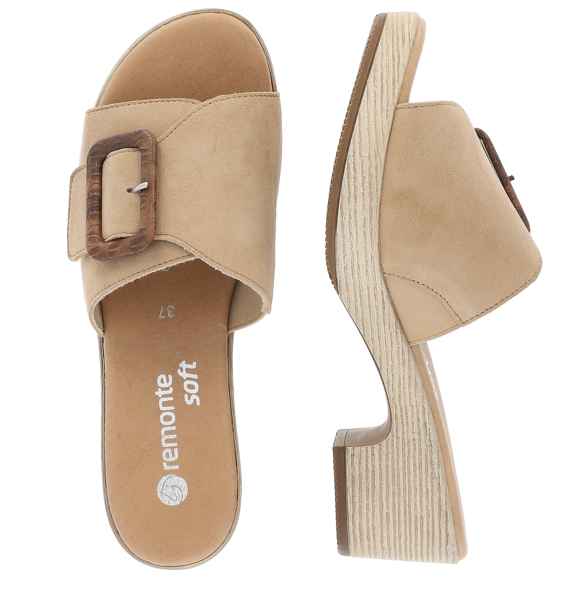 REMONTE Mules in Beige