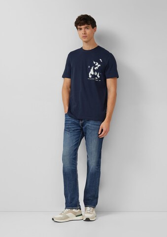 T-Shirt s.Oliver en bleu