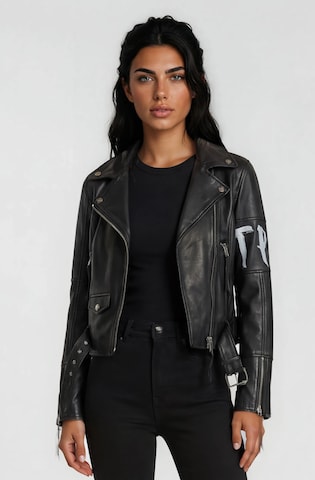 trueprodigy Overgangsjakke 'Laila' i sort: forside