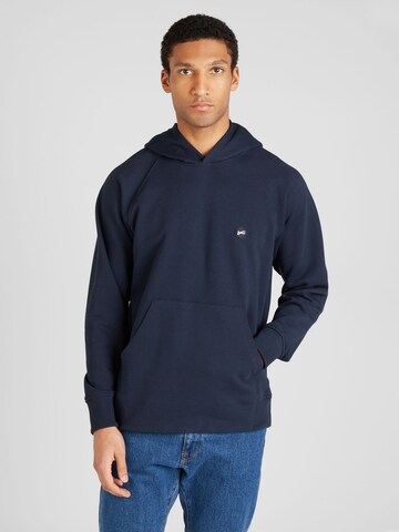 DENHAM Sweatshirt 'BROOKER' in Blauw: voorkant