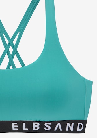 Elbsand Bustier Bikini in Groen