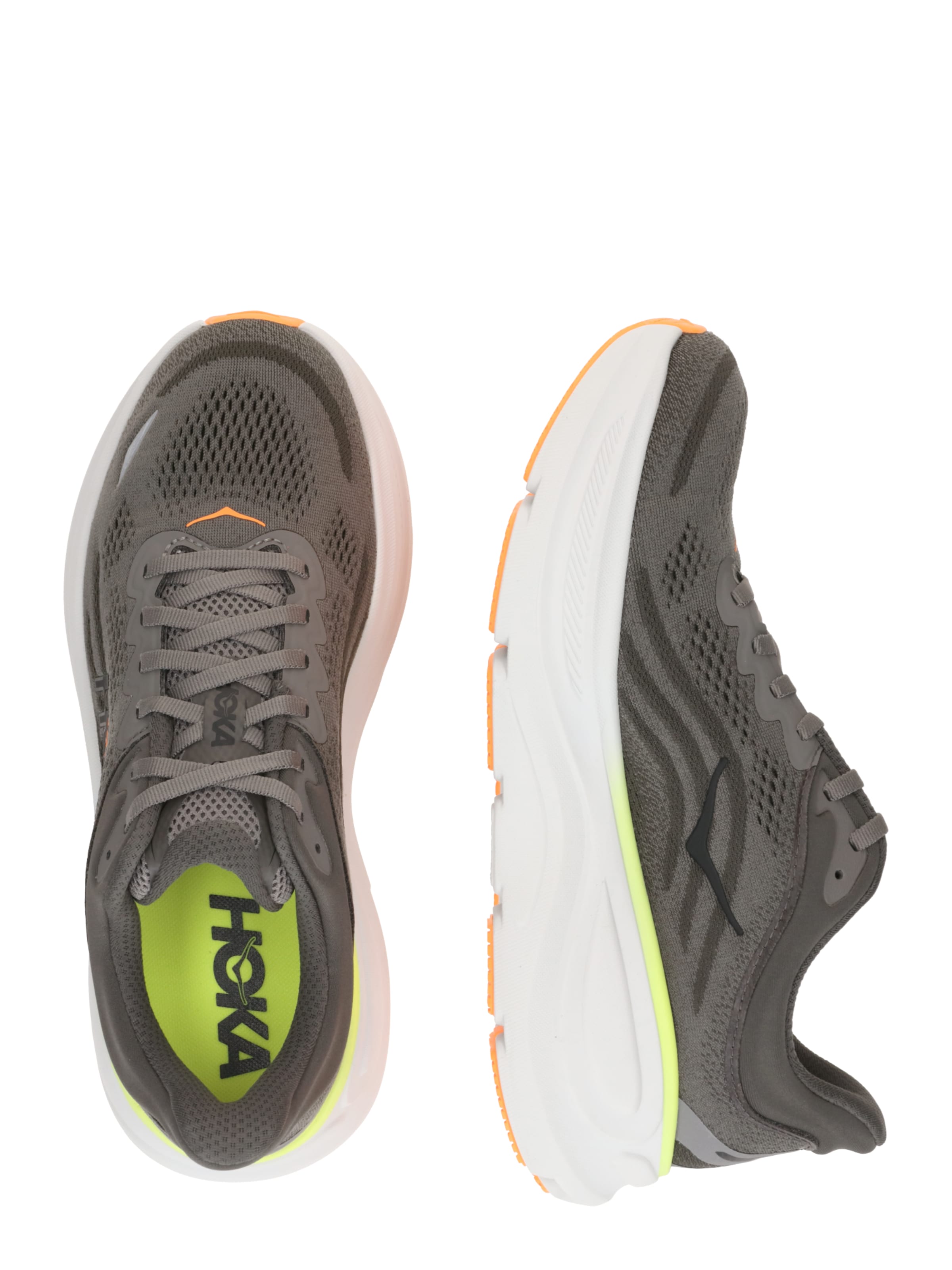 Chaussure de course 'BONDI 9' HOKA en gris