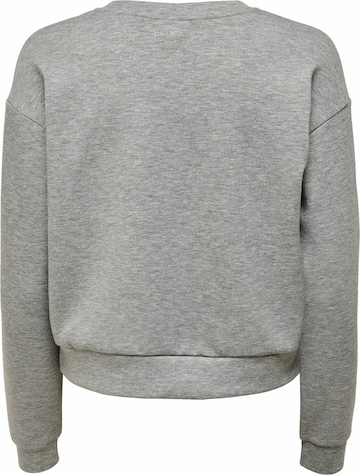 ONLY PLAY Athletic Sweatshirt 'LOUNGE' in Grey