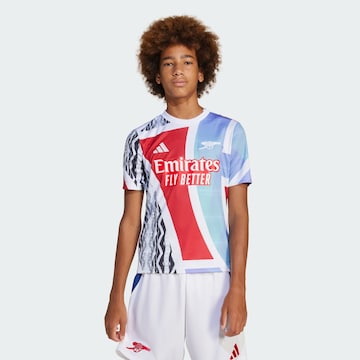 ADIDAS PERFORMANCE Funkční tričko 'FC Arsenal 24/25 Pre-Match' – červená: přední strana