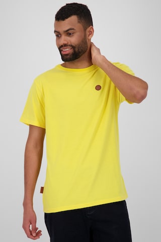 T-Shirt 'MaddoxAK' Alife and Kickin en jaune : devant