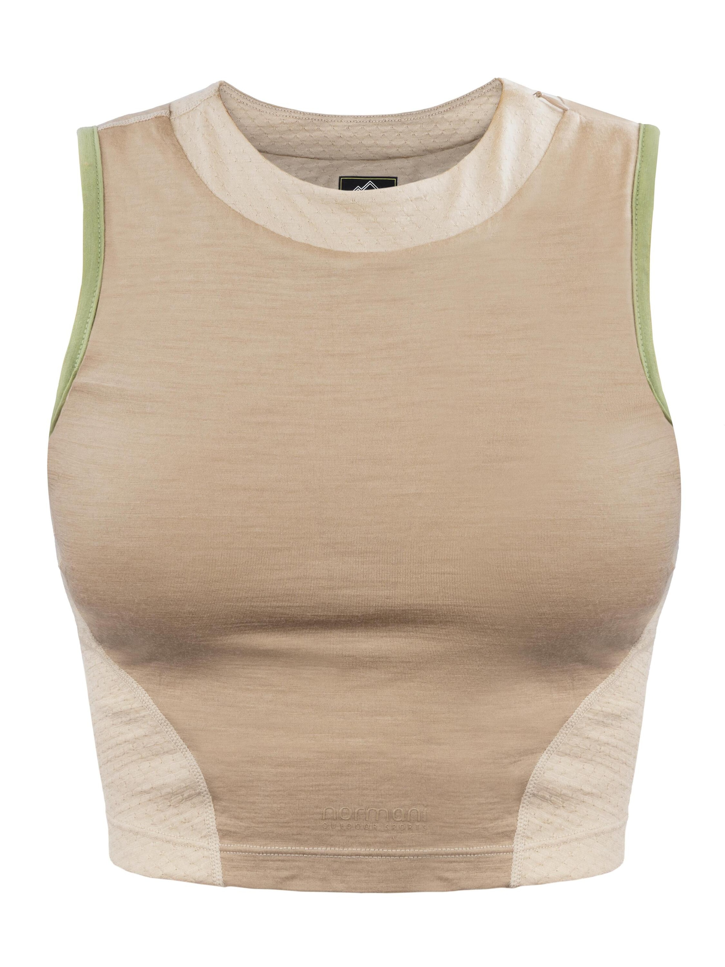 Top sportivo ' Portsea ' di normani in beige: frontale