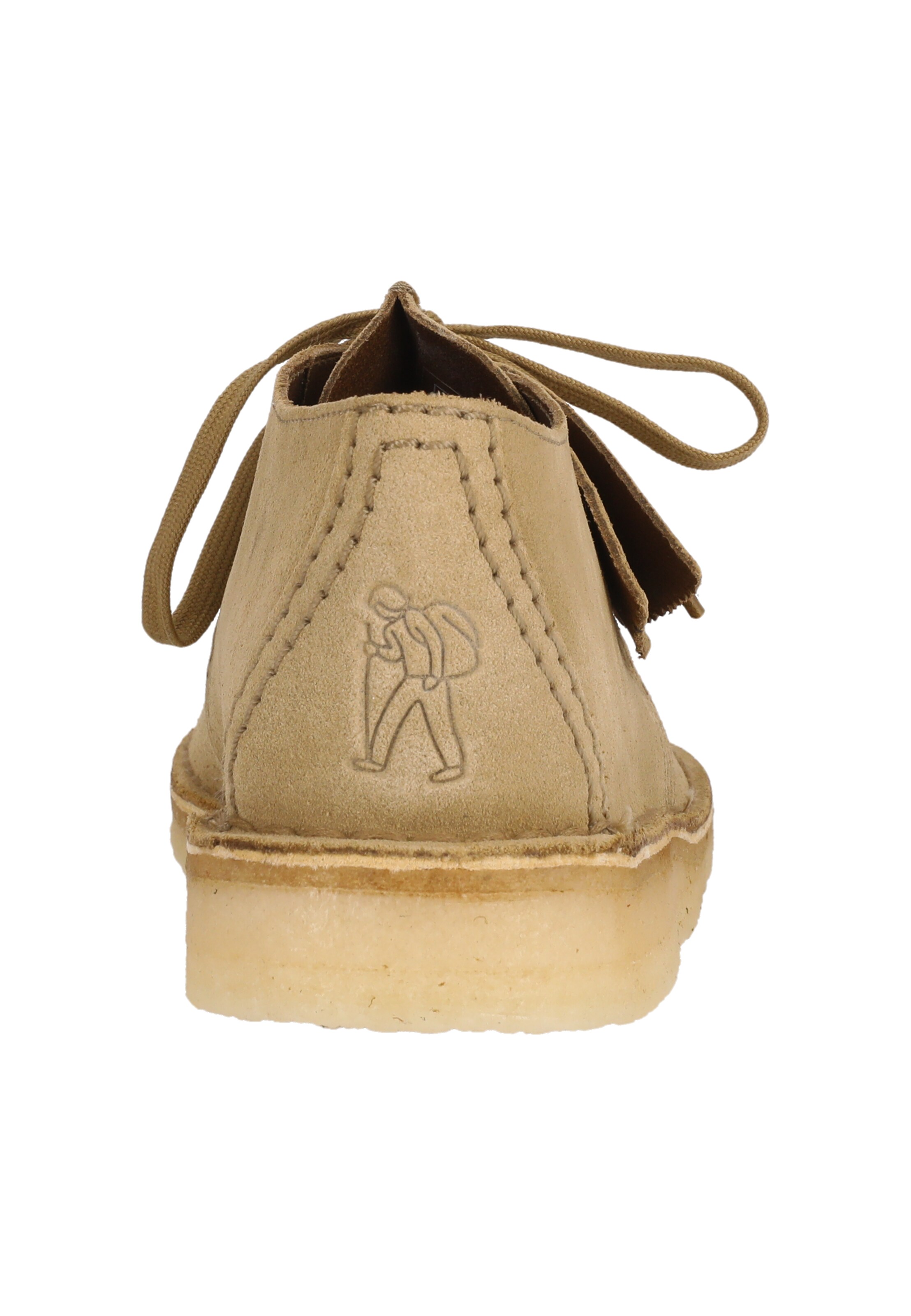 CLARKS Schnürschuhe 'Desert Trek' in Braun