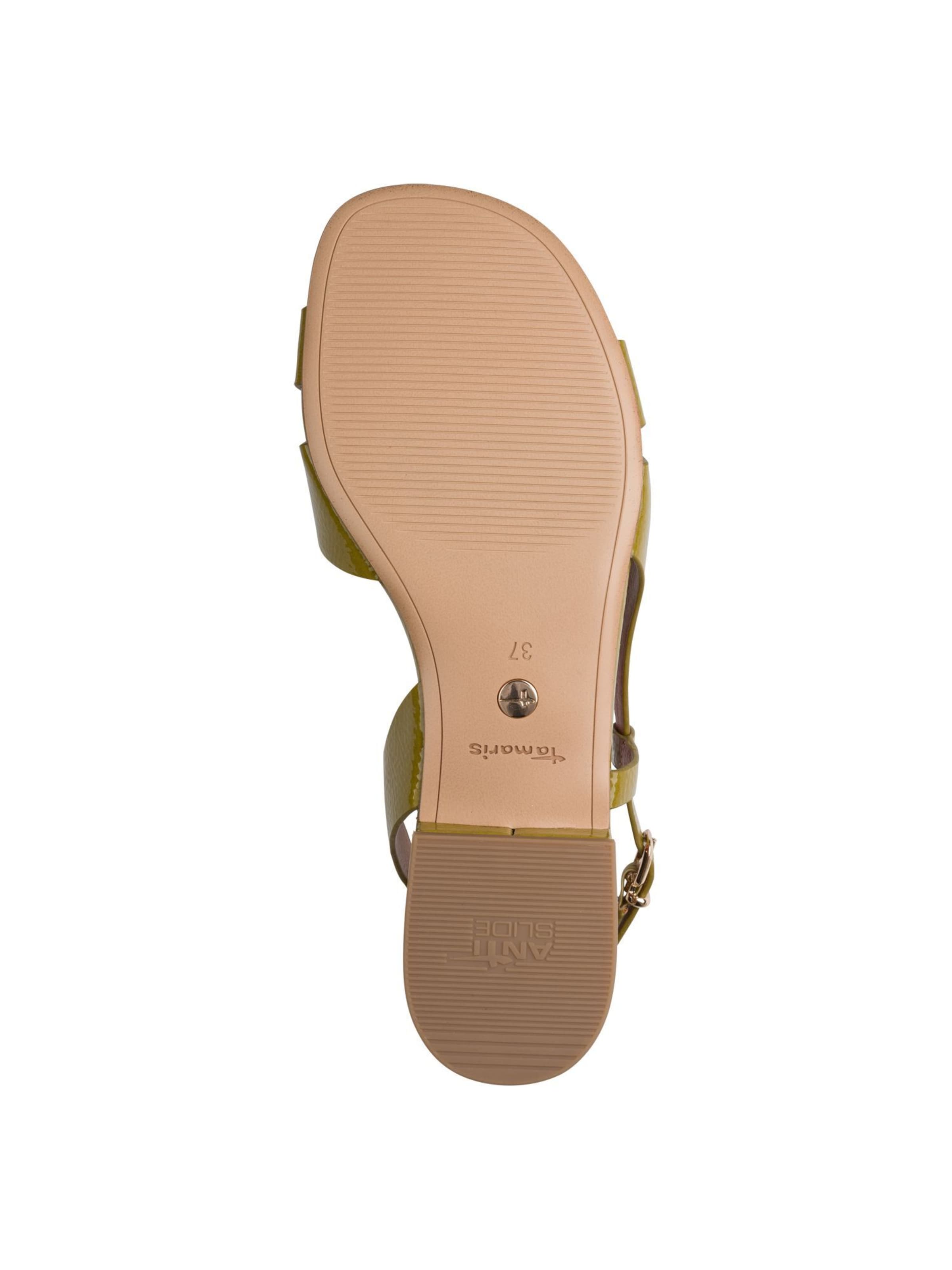 Sandales Tamaris en vert