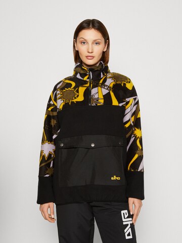 Pull-over de sport elho en noir : devant