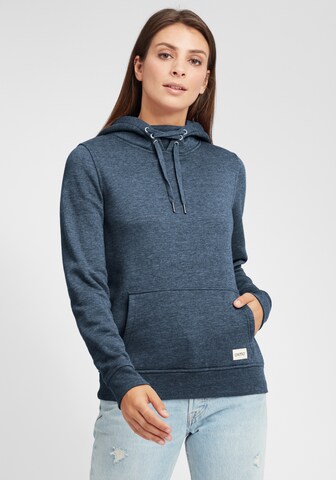 Oxmo Hoodie 'Owena' in Blau: predná strana