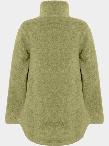 Didriksons Fleece jas in Groen