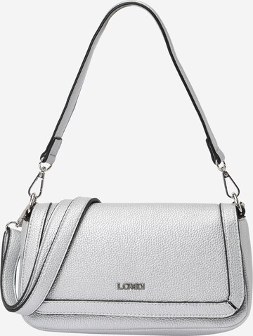 L.CREDI Наплечная сумка 'Malina' в Серебристый: спереди