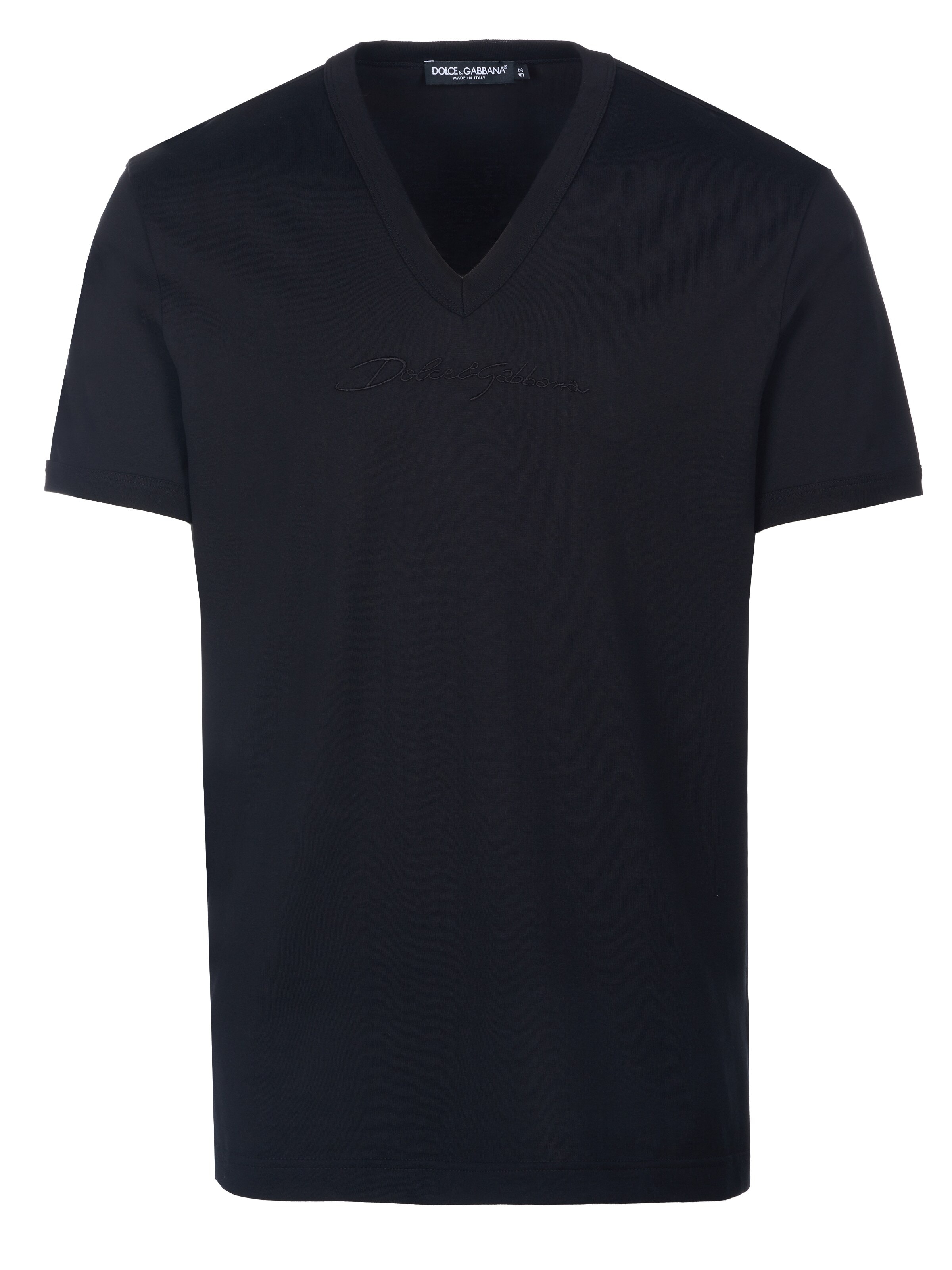 T-Shirt DOLCE & GABBANA en noir : devant