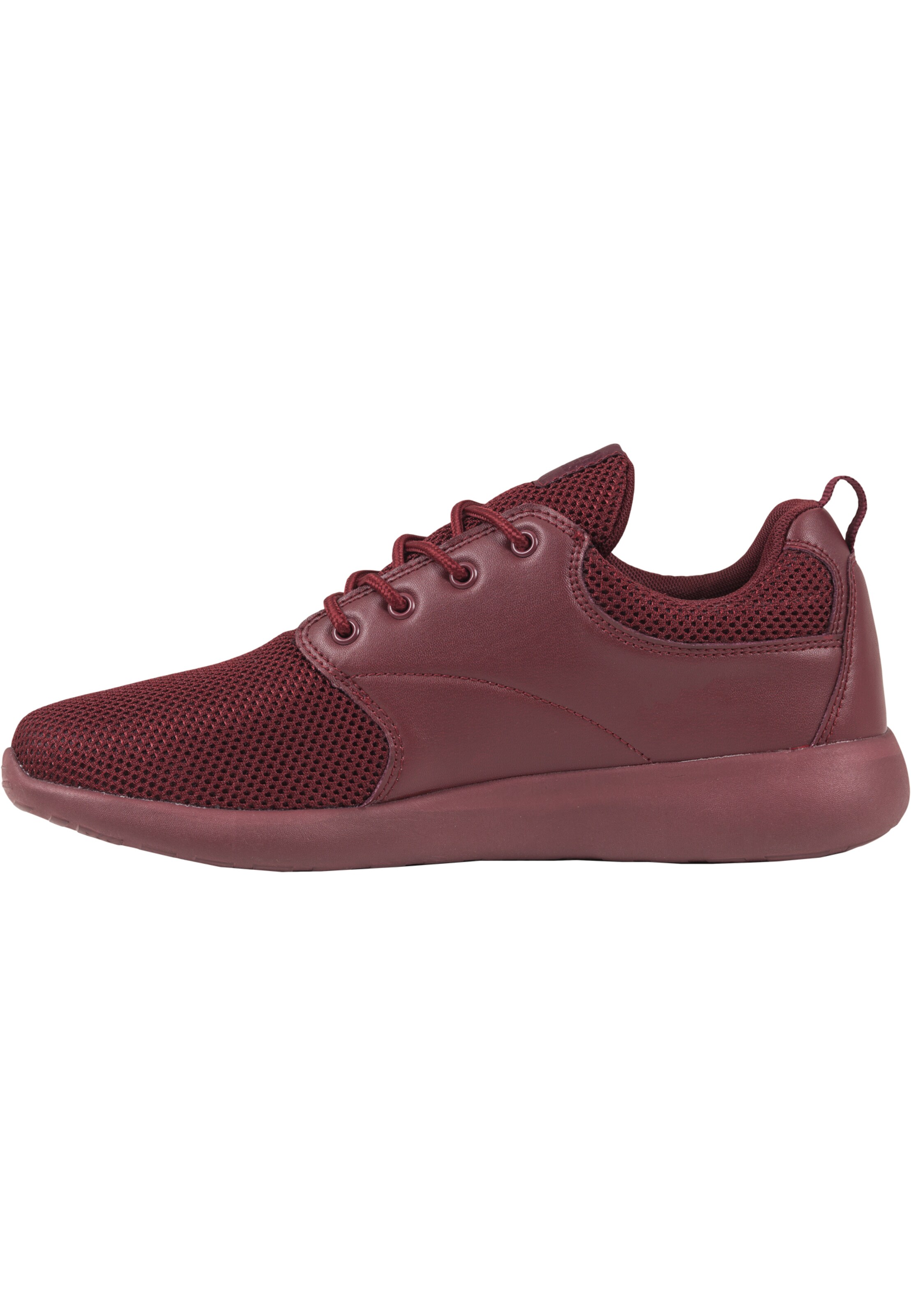 Urban Classics Sneaker 'Light Runner' in Rot: Vorderseite