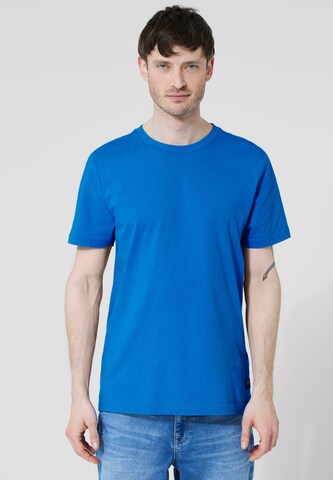 Street One MEN Shirt in Blue: front