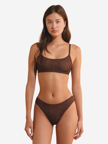 Bustier Soutien-gorge 'Pure Soft' ETAM en marron