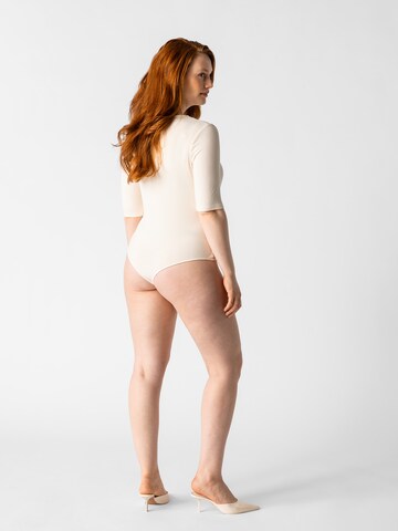 Les Lunes Shirt body 'Zoey' in Wit