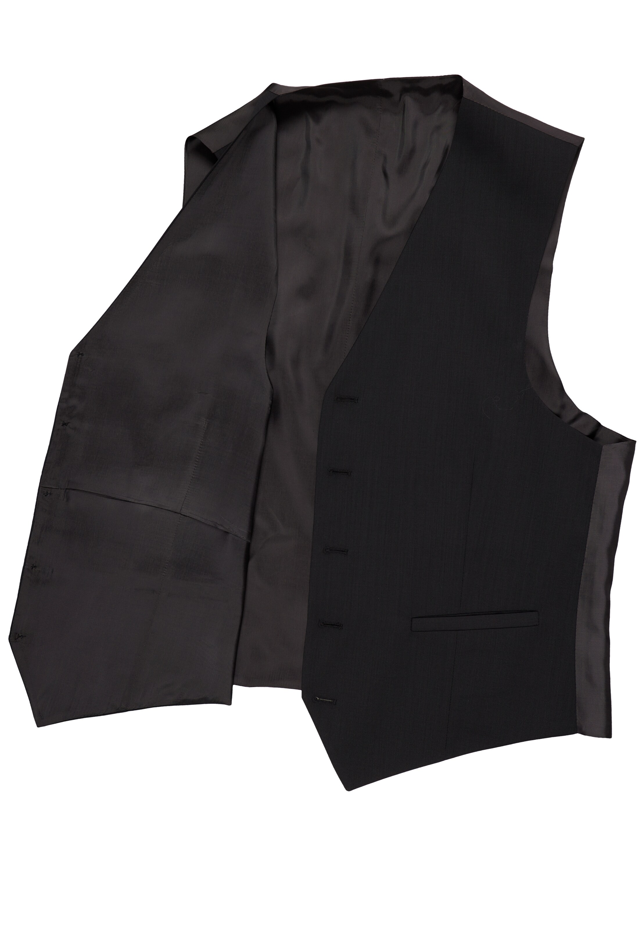CARL GROSS Anzugweste in Schwarz
