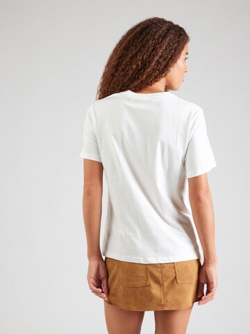 VILA T-shirt 'VIPAULIA' i vit