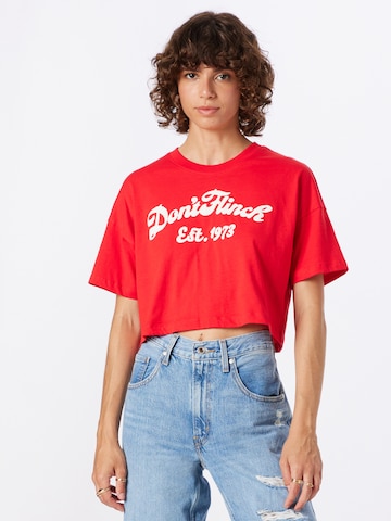 PUMA - Camiseta funcional en rojo: frente