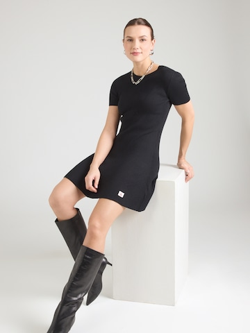 Calvin Klein JeansPletena haljina - crna boja: prednji dio