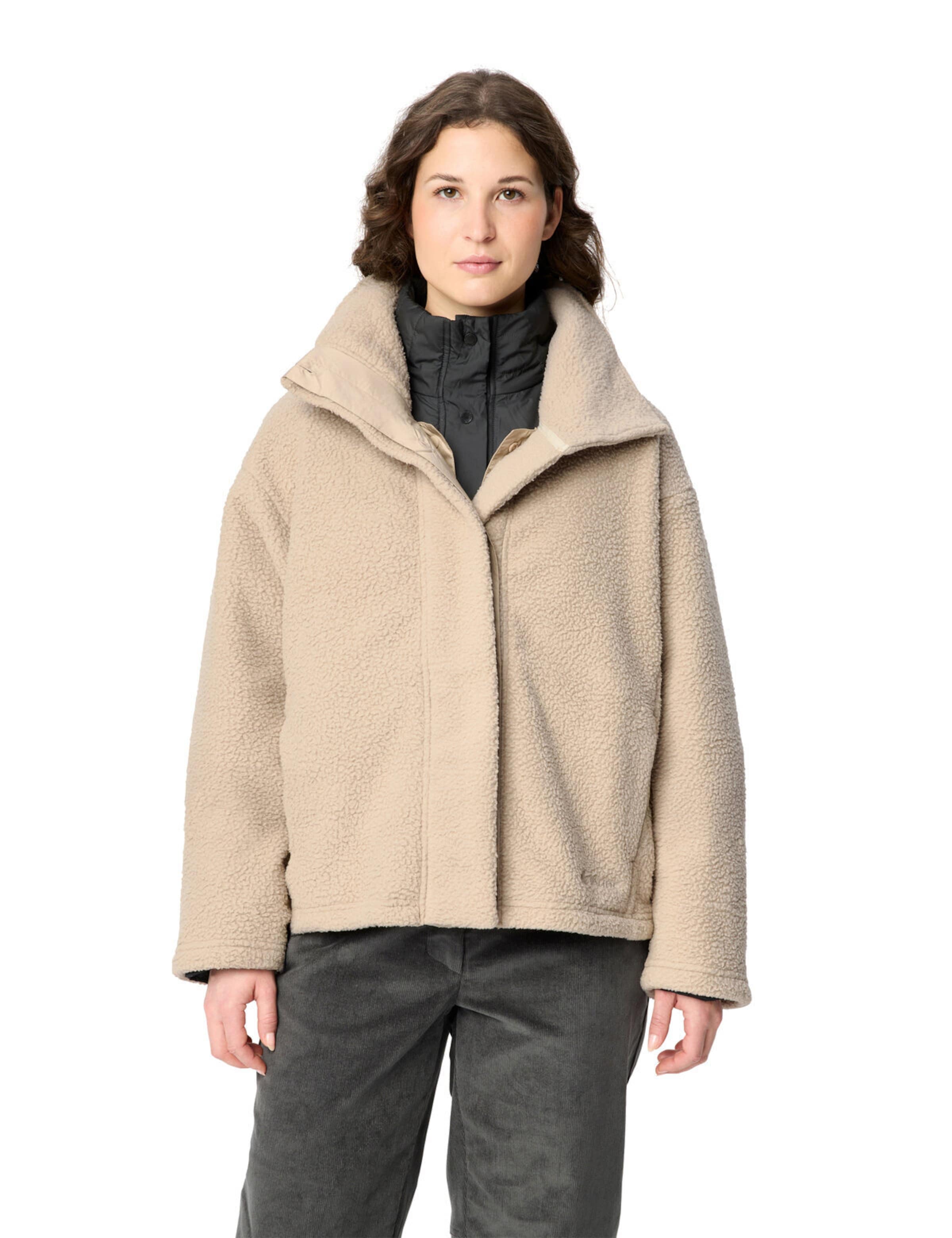 VAUDE Jacke 'Najun' in Beige: Vorderseite