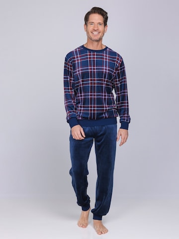 Pastunette Pyjama lang in Blauw: voorkant