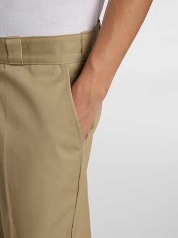 DICKIES Свободный крой Плиссированные брюки в Зеленый