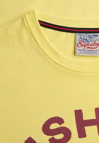 T-Shirt Superdry & Co en jaune