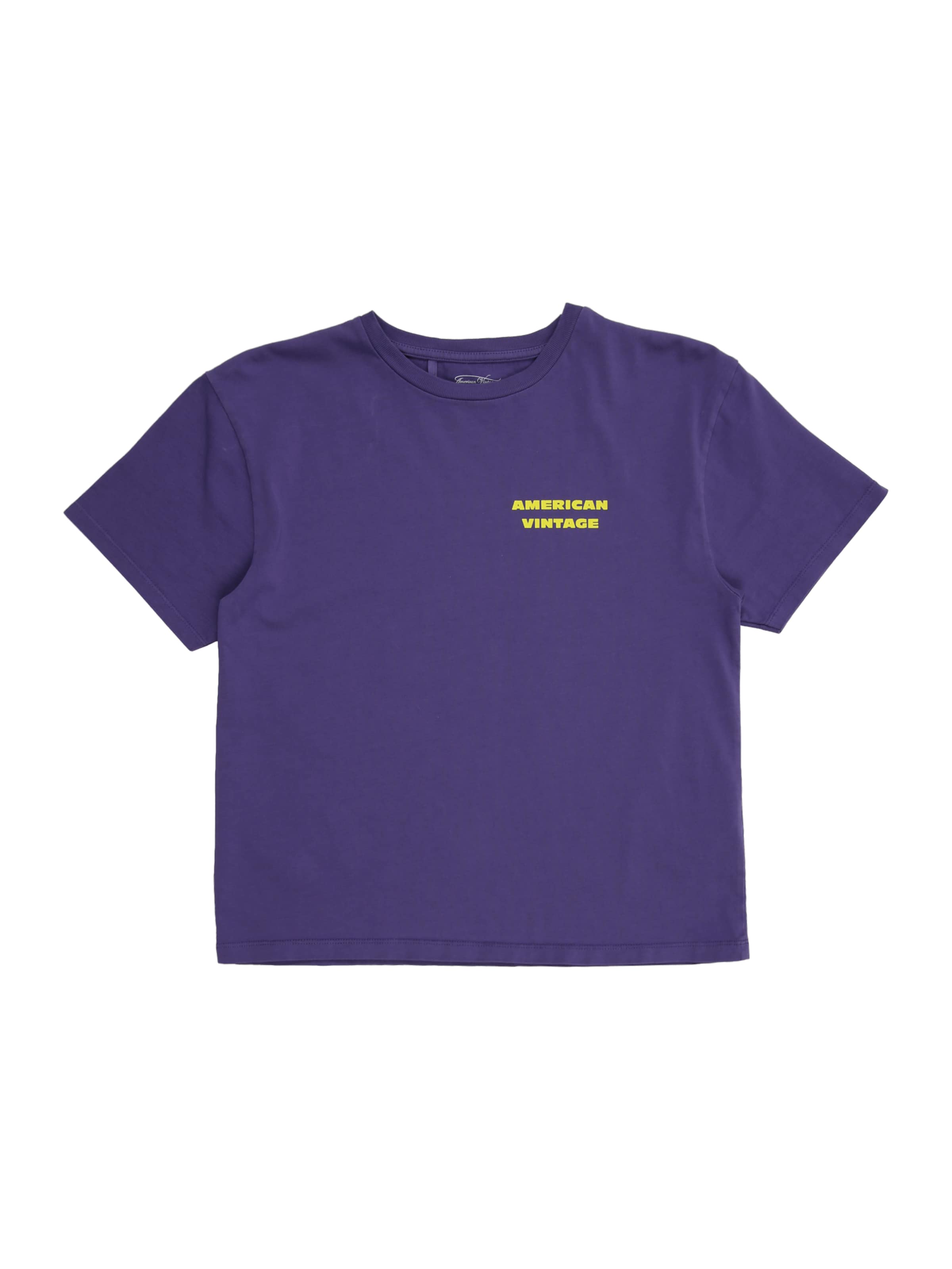 AMERICAN VINTAGE Shirt 'FIZVALLEY' in Indigo / Limone / Light green, Item view