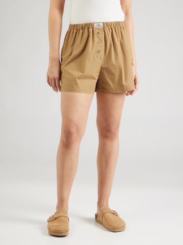 LOVE Stories Szabványos Nadrág 'James' - barna: elől