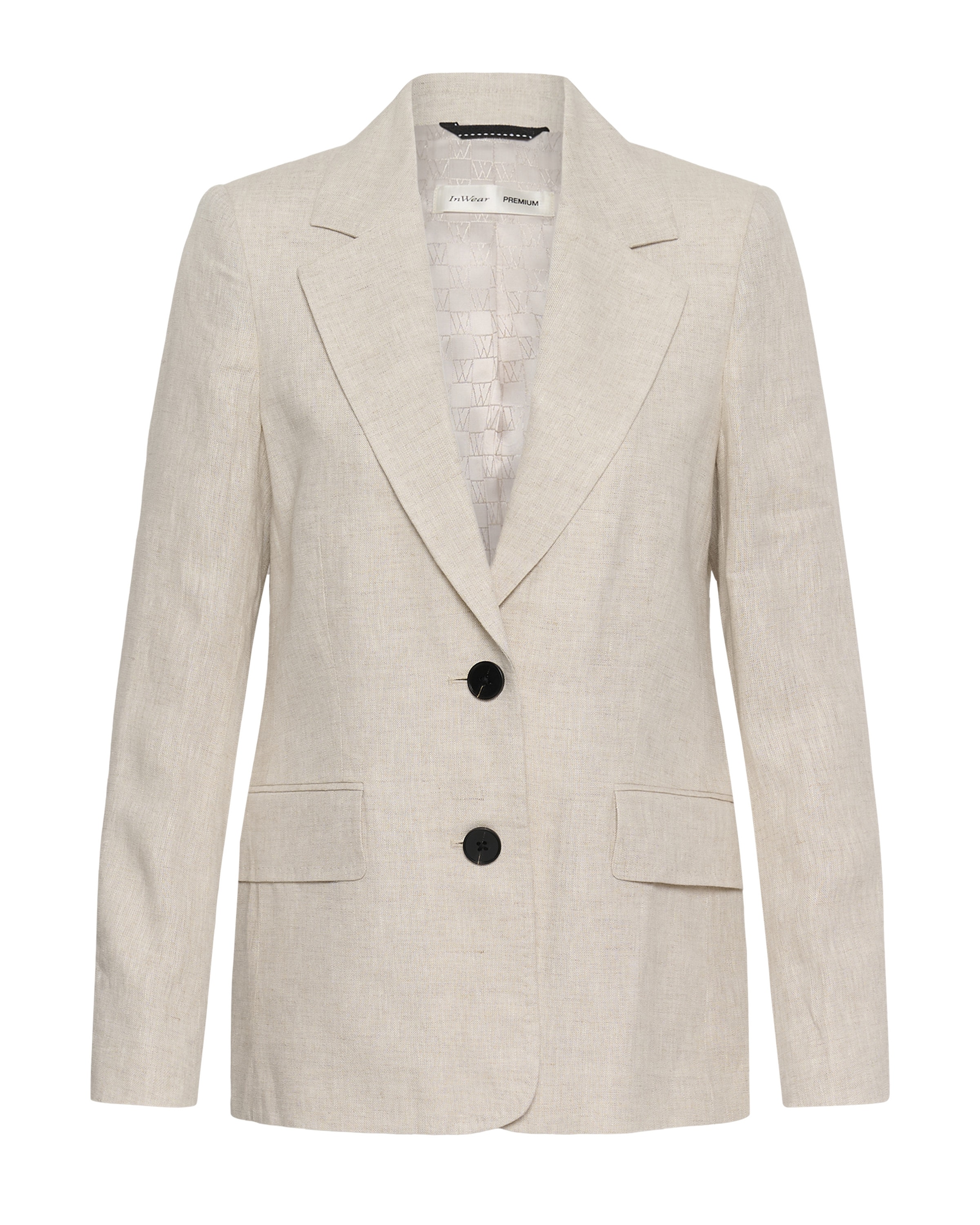 InWear - Blazer 'IdoneyIW' en beige: frente