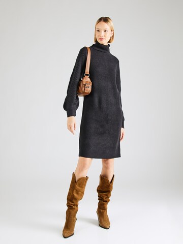 VILA Knitted dress 'VINika' in Black: front