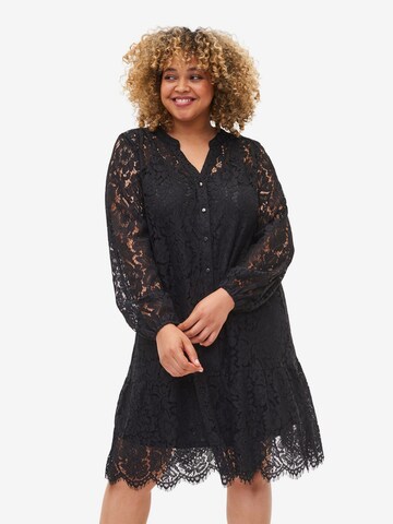 Zizzi Kleid 'Stacy' in Schwarz