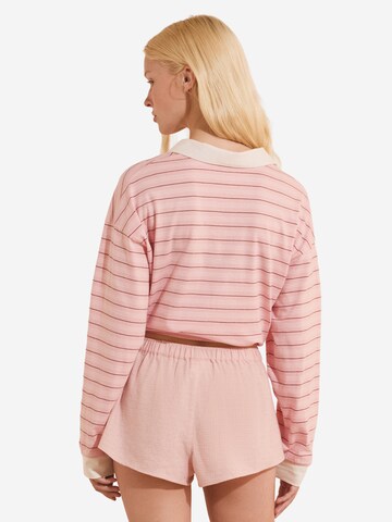 ETAM Pyjamashorts 'Raisa' in Pink