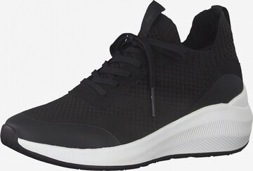 Baskets basses Tamaris Fashletics en noir : devant