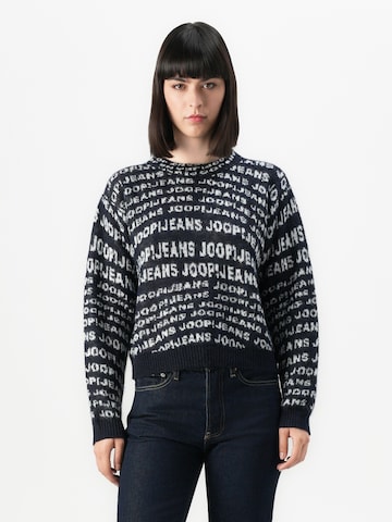 JOOP! Jeans Trui 'Kalissa' in Blauw: voorkant