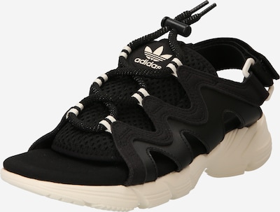 ADIDAS ORIGINALS Trekking sandal 'Astir' in Black / White, Item view