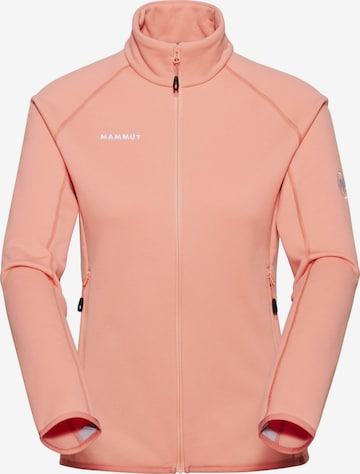 MAMMUT Funktionsfleecejacke ‘Aconcagua’ in Orange: Vorderseite