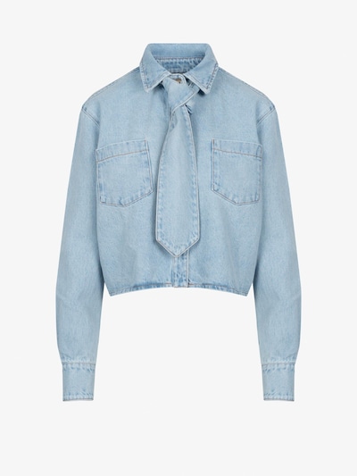 FEMSSY Übergangsjacke 'GIGI'‌‌‌‌‌ in blue denim, Produktansicht