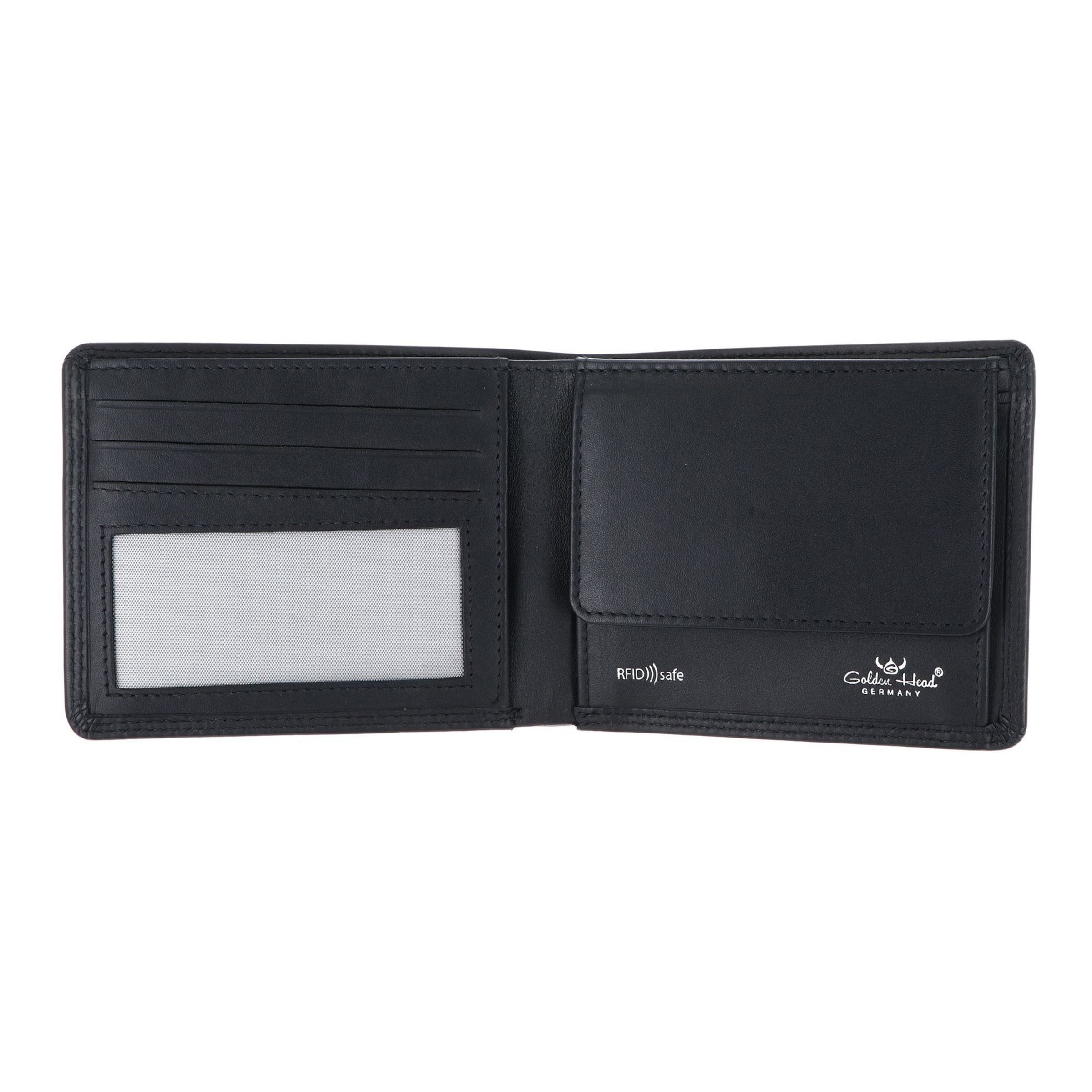 Porte-monnaies 'Polo' GOLDEN HEAD en noir
